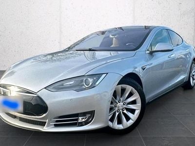 Gebraucht Tesla Model S 327 kW (445 PS) 2015 Silber Kleinwagen