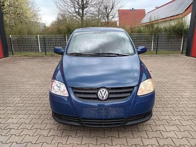 Gebraucht VW Fox 54 PS (39 kW) 2005 Blau Kleinwagen