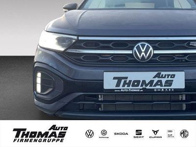 Gebraucht VW T-Roc Cabriolet R-line 150 PS (110 kW) 2023 Rauchgrau metallic (metallic) Cabrio