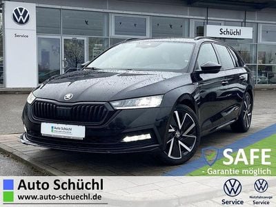 Schwarz Gebraucht 2022 Skoda Octavia SportLine Kombi | 33.848 € (Etwas zu teuer)
