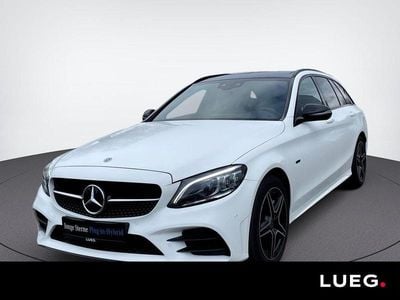 Gebraucht Mercedes C300e Night 320 PS (235 kW) 2021 Weiß Limousine