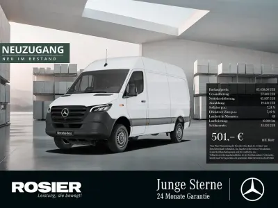 Gebraucht Mercedes Sprinter 190 PS (139 kW) 2025 Weiss / arktikweiss Van