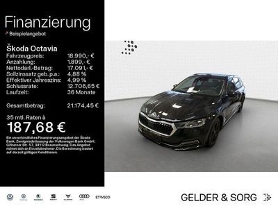 Second-hand Skoda Octavia Style 150 CP (110 kW) 2021 Negru Break