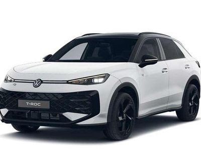 Neu VW T-Roc R-line 150 PS (110 kW) 2025 Weiß (pure white / schwarz) SUV