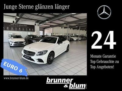 gebraucht Mercedes C300 C 3004M Cabrio AMG,Distr,Night,Sound,360°AHK, BC