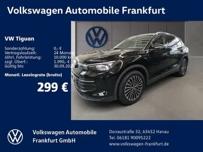 Neu VW Tiguan 150 PS (110 kW) 2026 Schwarz SUV