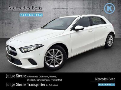 Polarweiß Gebraucht 2019 Mercedes A200 Progressive Limousine | 19.900 € (Etwas zu teuer)