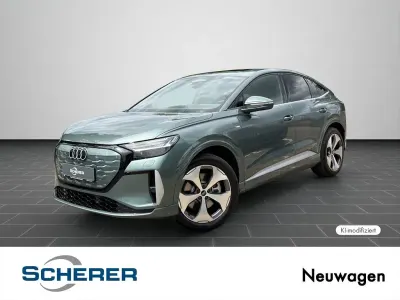 Neu Audi Q4 Sportback e-tron Performance 250 kW (340 PS) 2026 Salbeigrün metallic (metallic) SUV