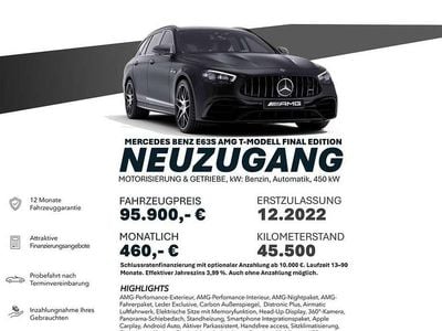 Gebraucht Mercedes E63 AMG AMG 612 PS (450 kW) 2022 Grau Limousine