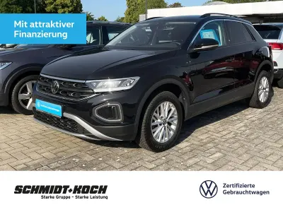 Gebraucht VW T-Roc Life 150 PS (110 kW) 2025 Deep black perleffekt (schwarz) SUV