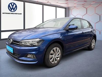 Gebraucht VW Polo Comfortline 80 PS (58 kW) 2019 Blau Kleinwagen