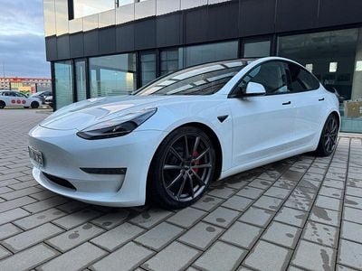 Gebraucht Tesla Model 3 Performance 377 kW (513 PS) 2021 Weiß Limousine