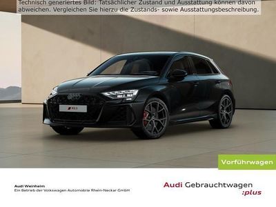 Schwarz (mythosschwarz metallic) Gebraucht 2025 Audi RS3 Advanced Limousine | 67.000 € (Etwas zu teuer)