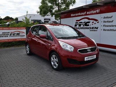 Gebraucht Kia Venga 77 PS (56 kW) 2012 Rot Kleinwagen