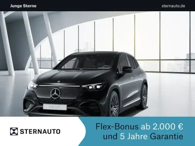 Gebraucht Mercedes EQE350 AMG 214 kW (292 PS) 2024 Metalliclack obsidianschwarz metallic SUV