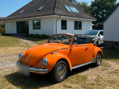 Gebraucht VW Käfer 44 PS (32 kW) 1971 Orange Cabrio