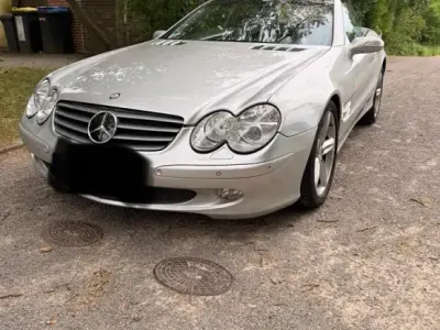 Gebraucht Mercedes SL350 245 PS (180 kW) 2003 Schwarz Cabrio