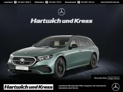 Gebraucht Mercedes E200 AMG Line Premium Plus 227 PS (166 kW) 2024 Verdesilber  lack Kombi