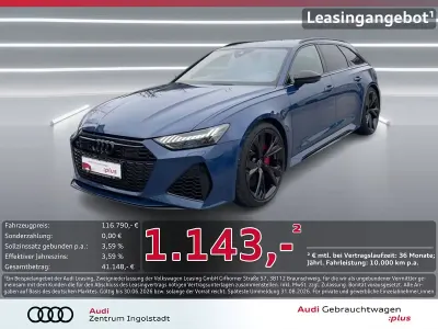 Gebraucht Audi RS6 Performance 630 PS (463 kW) 2025 Ascariblau metallic Kombi