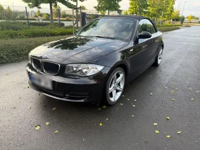 Gebraucht BMW 118 Cabriolet 143 PS (105 kW) 2008 Schwarz Cabrio