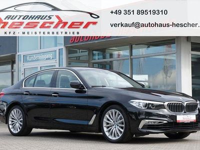 Schwarz Gebraucht 2017 BMW 530 Luxury Line Limousine | 24.980 € (Teuer)