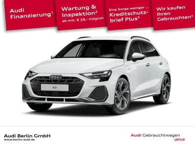 Brugt Audi A3 S-Line 204 HK (150 kW) 2025 Hvid Sedan