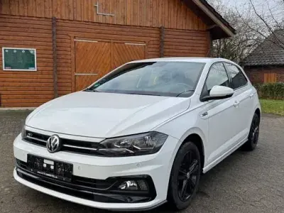 Gebraucht VW Polo Highline 95 PS (69 kW) 2019 Weiß Kleinwagen