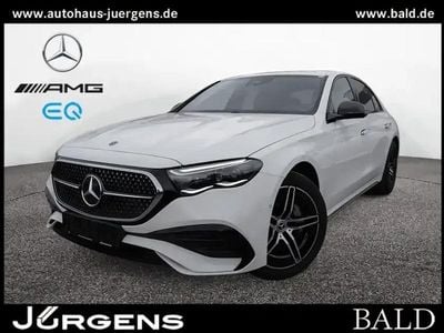Gebraucht Mercedes E300 AMG 204 PS (150 kW) 2024 Weiss polarweiß Limousine