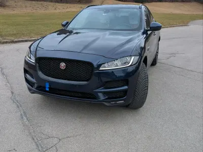 Gebraucht Jaguar F-Pace Portfolio 300 PS (220 kW) 2016 Blau SUV