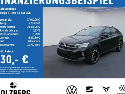 Neu VW Taigo R-line 116 PS (85 kW) 2026 Schwarz SUV