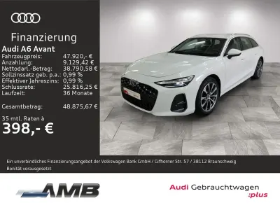 Gebraucht Audi A6 Ambiente 204 PS (150 kW) 2025 Gletscherweiß metallic Kombi