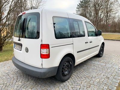 gebraucht VW Caddy 2.0 7-Sitze Lange-Version CNG Erdgass Klima PDC