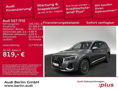 Gebraucht Audi SQ7 Sport 507 PS (372 kW) 2025 Grau SUV