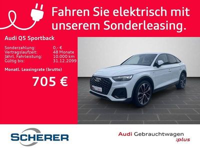 Gebraucht Audi Q5 Sportback Comfort 299 PS (219 kW) 2022 Gletscherweiß metallic (metallic) SUV