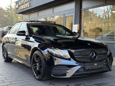 Schwarz Gebraucht 2020 Mercedes E220 AMG line Limousine | 34.990 € (Etwas zu teuer)