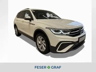 Pure white Gebraucht 2022 VW Tiguan Allspace SUV | 28.440 € (Guter Preis)