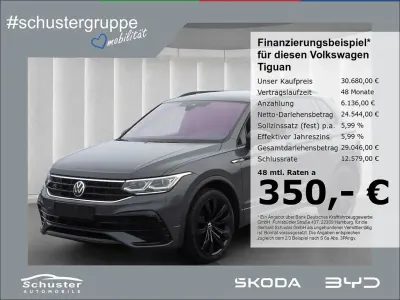 Gebraucht VW Tiguan R-line 200 PS (147 kW) 2021 Grau SUV