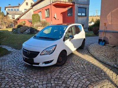 Gebraucht Opel Meriva Color Edition 140 PS (102 kW) 2014 Weiß Van / Kleinbus