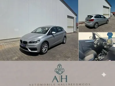 Gebraucht BMW 218 Active Tourer Basis 150 PS (110 kW) 2015 Silber Van / Kleinbus