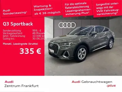 Gebraucht Audi Q3 Sportback S-Line 150 PS (110 kW) 2025 Chronosgrau metallic SUV