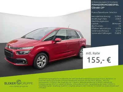 Usata Citroën C4 SpaceTourer SELECTION 136 CV (100 kW) 2020 Rosso Monovolume
