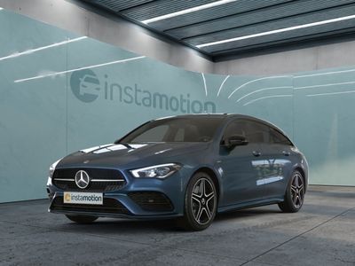 Gebraucht Mercedes CLA250 160 PS (117 kW) 2021 Blau Coupé
