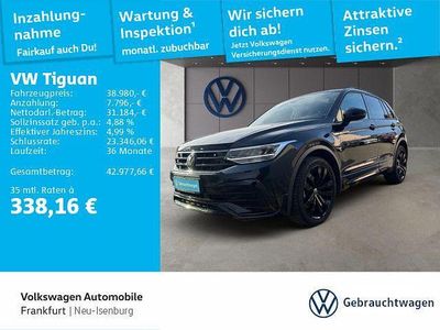 Deep black perleffekt Gebraucht 2023 VW Tiguan R-line SUV | 38.390 € (Etwas zu teuer)
