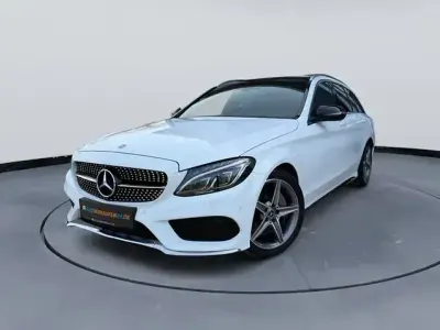 Usata Mercedes C400 AMG 333 CV (244 kW) 2017 Bianco Station wagon