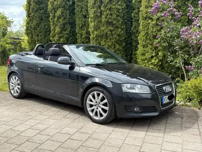Gebraucht Audi A3 Cabriolet 140 PS (102 kW) 2008 Schwarz Cabrio