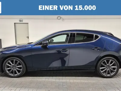 Gebraucht Mazda 3 Selection 116 PS (85 kW) 2019 Blau metallic