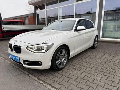 Gebraucht BMW 116 Sport Line 136 PS (100 kW) 2012 Weiß Kleinwagen