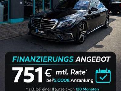 Second-hand Mercedes S63 AMG AMG 585 CP (430 kW) 2015 Negru Berlinǎ