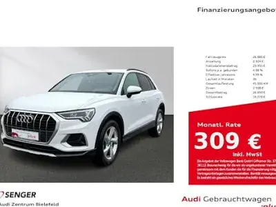 Brugt Audi Q3 Advanced Plus 150 HK (110 kW) 2023 Hvid SUV