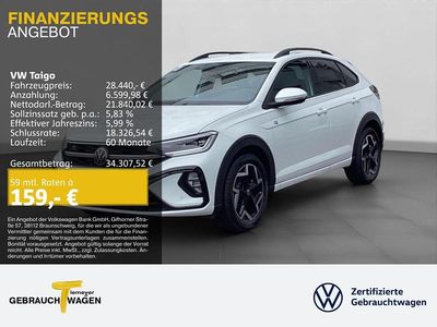 Nieuw VW Taigo R-line 116 PK (85 kW) 2025 Wit SUV